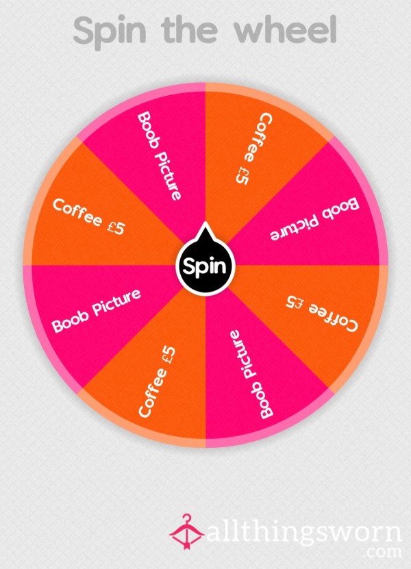 Try Your Luck. Win A Surprise. Claim Your Reward.  Spin Now