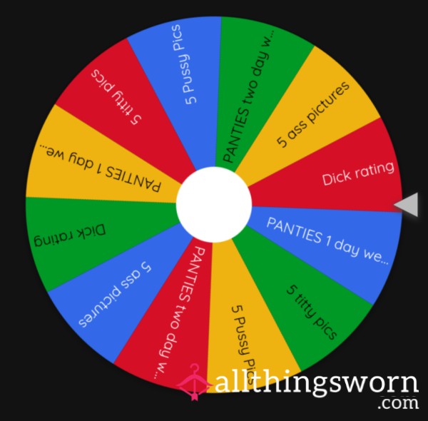 SPIN MY WHEEL:)