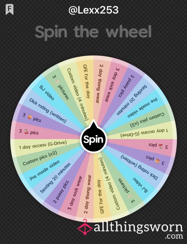 Spin My Wheel