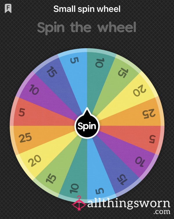 Spin My Wheel