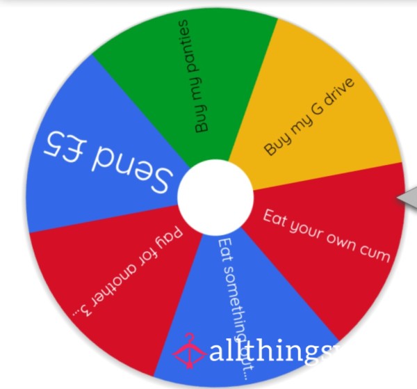 Spin My Wheel For The Cucks & Subs