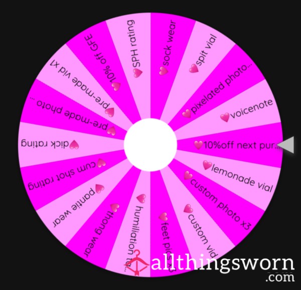 💕 Spin SweetMamaClare’s Naughty Wheel 💕