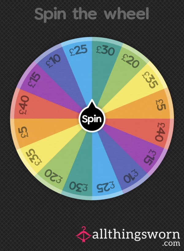 Spin The Big Wheel 😌 & Spoil Me