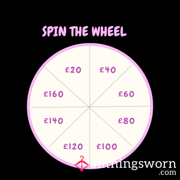 🎡💸 Spin The Money Wheel… £5 Per Spin😈