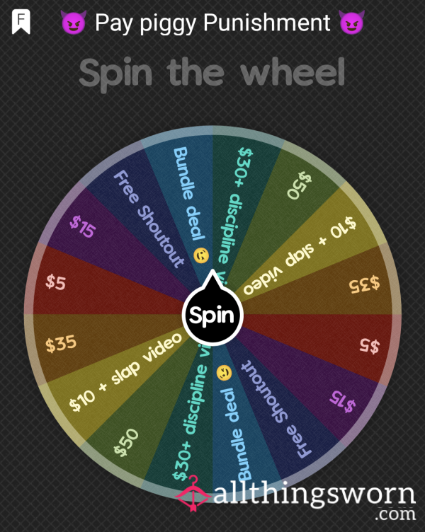 Spin! The! Wheeeeeeeel! 😊 (Wallet Drain)