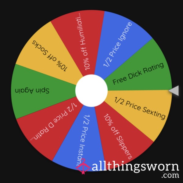 ✨£10✨ Spin The Wheel 🎡