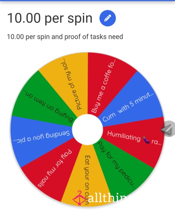 Spin The Wheel