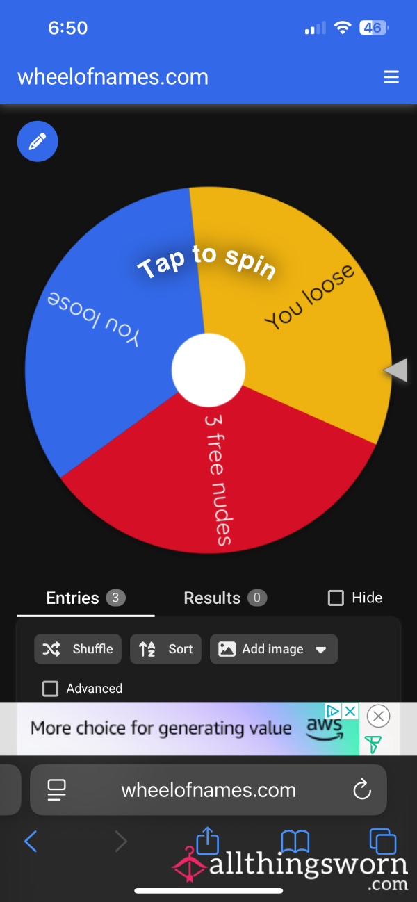 Spin The Wheel