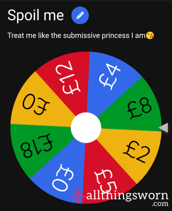Spin The Wheel 😘