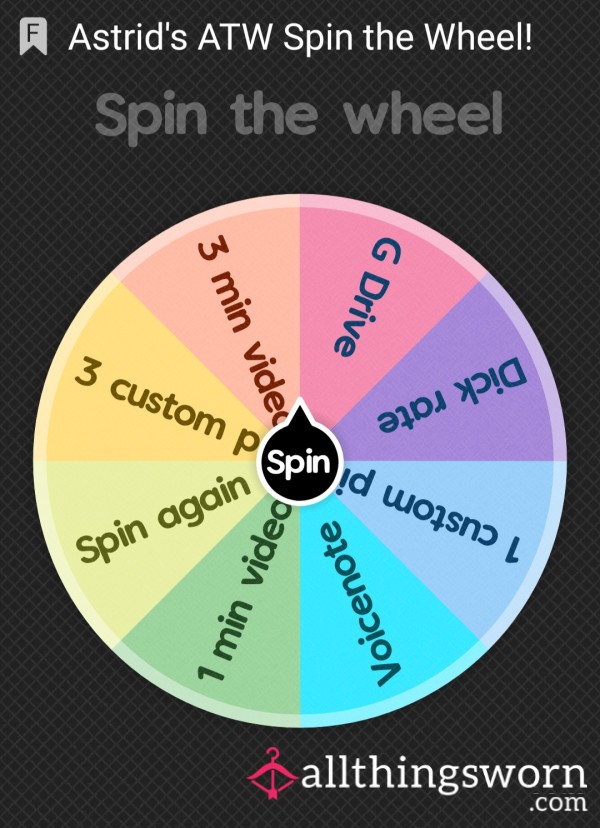 Spin The Wheel!