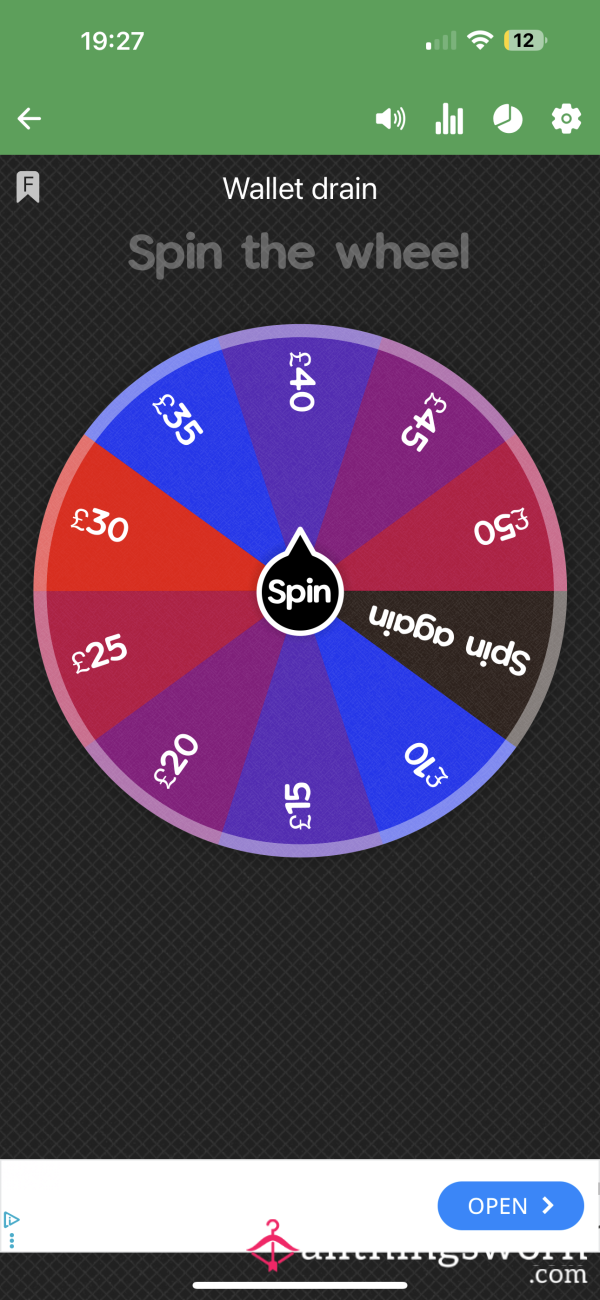 Spin The Wheel 😝