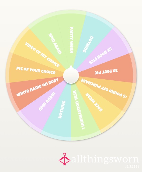 Spin The Wheel 💦❤️