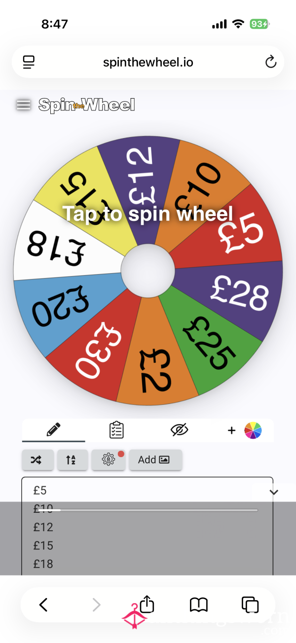 Spin The Wheel And Drain The Wallet!!