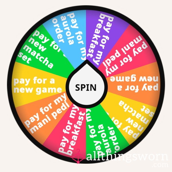 Spin The Wheel And Make My Day Sweeter🌸