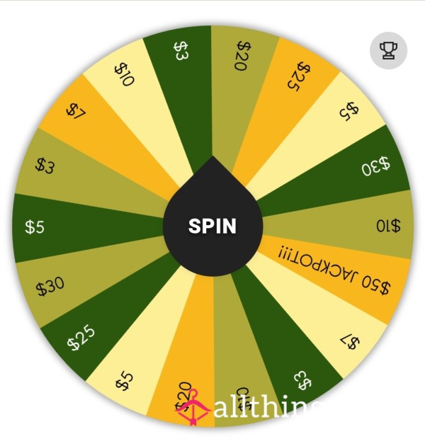 Spin The Wheel And Pay The Goddess