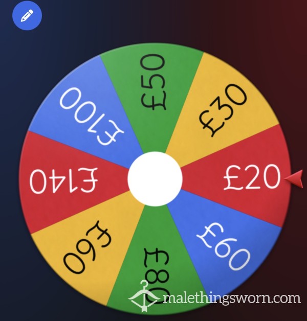 Spin The Wheel And Treat Me X