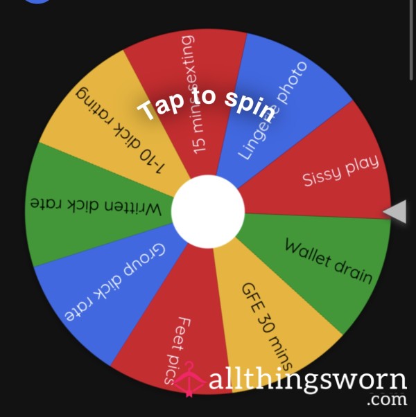 Spin The Wheel - Are You Feeling Lucky?