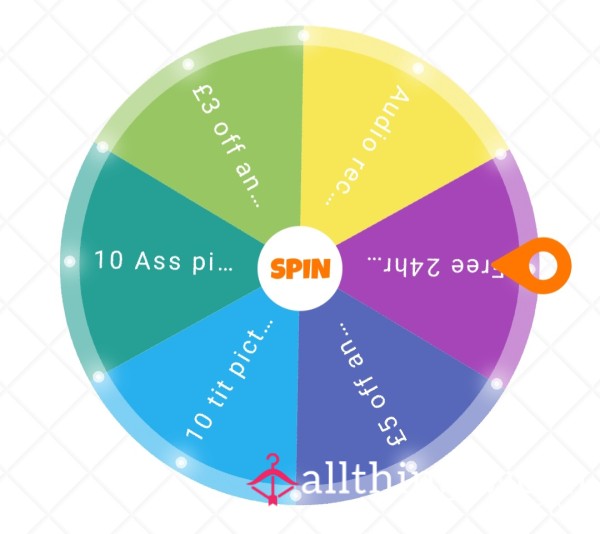 Spin The Wheel. Content Addition