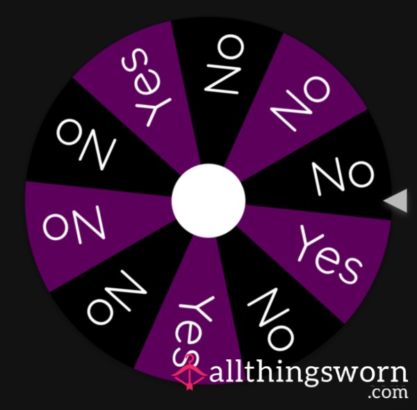 SPIN THE WHEEL C*m DENIAL