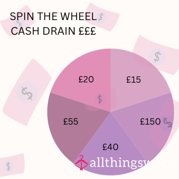 Spin The Wheel Drain 🖤