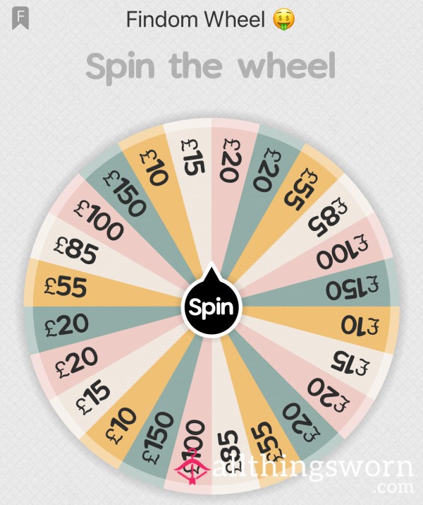 Spin The Wheel Findom