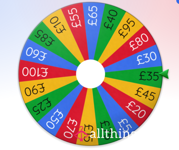 Spin The Wheel For A Big Drain!