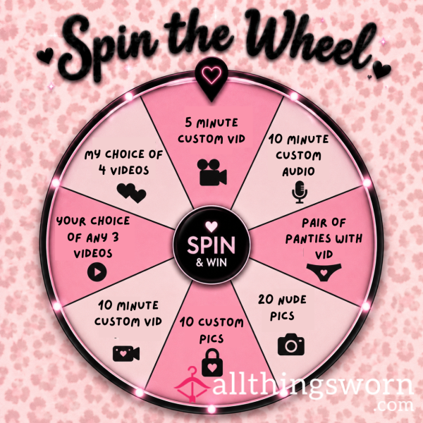 Spin The Wheel - Friday Frenzy Deals