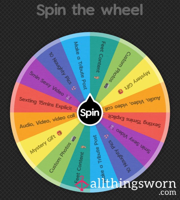Spin The Wheel | Get Me To Do Naughty Tasks 🥵