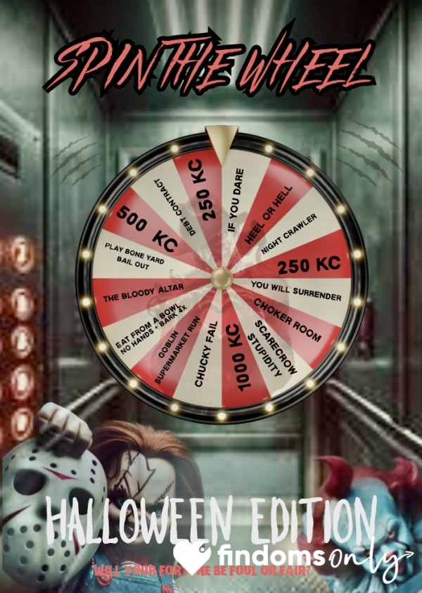 Spin The Wheel (Halloween Humiliation Edition)