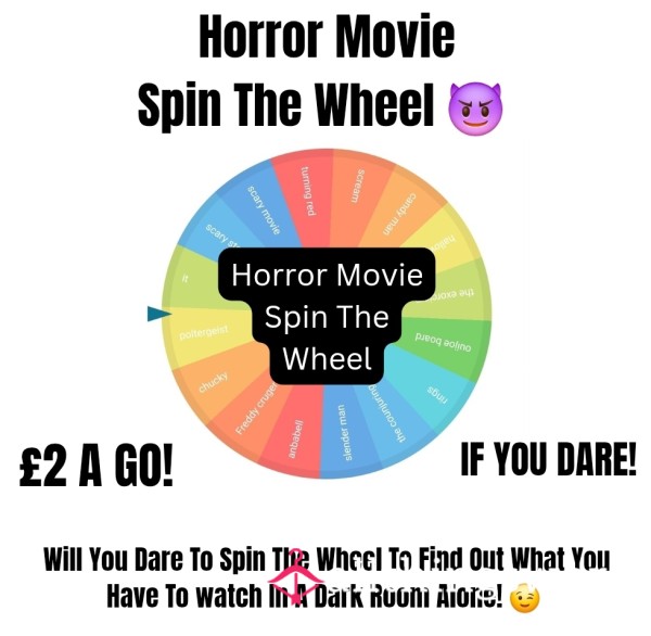 Spin The Wheel - Horror Movies In The Dark Edition
