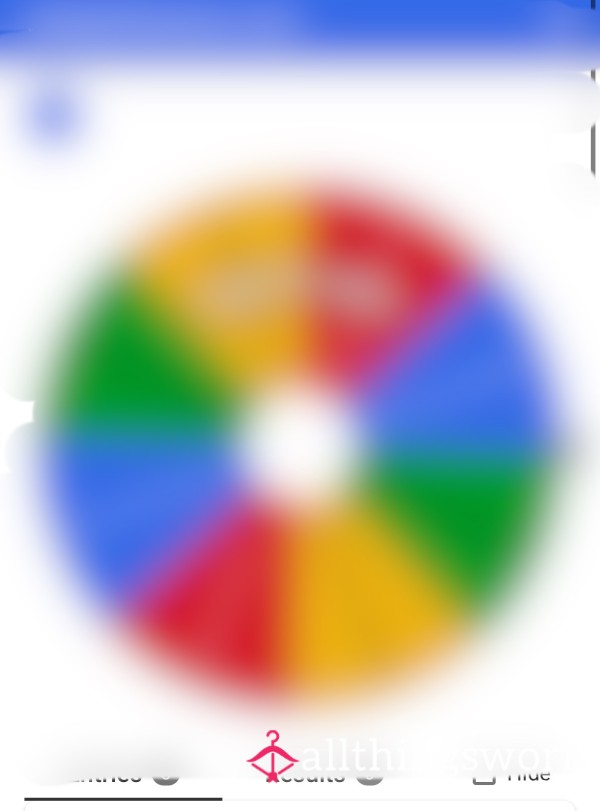 SPIN THE WHEEL (HUMILIATION TASKS)