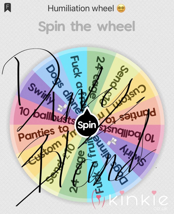 🌀 Spin The Wheel 🌀 Humiliation 😵‍💫