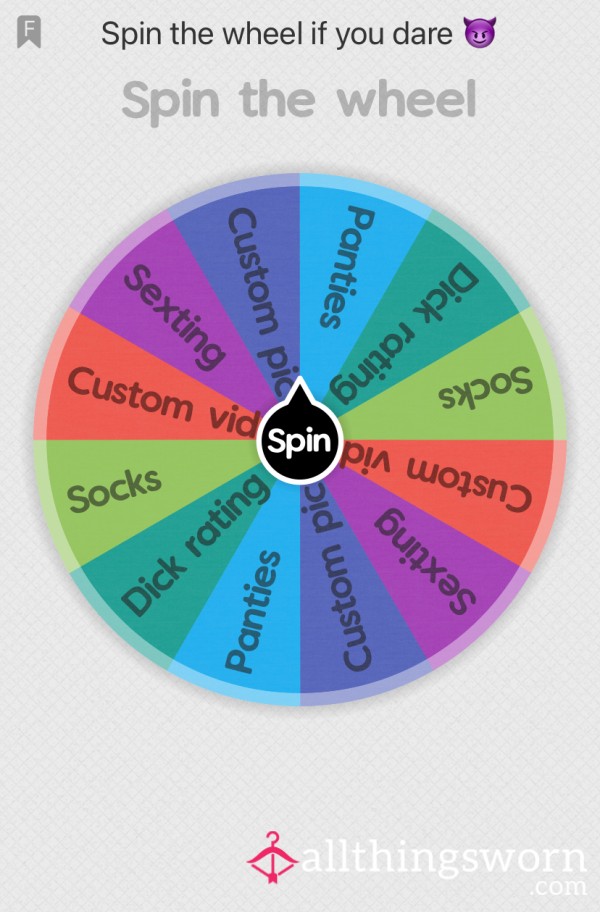 Spin The Wheel If You Dare 😈