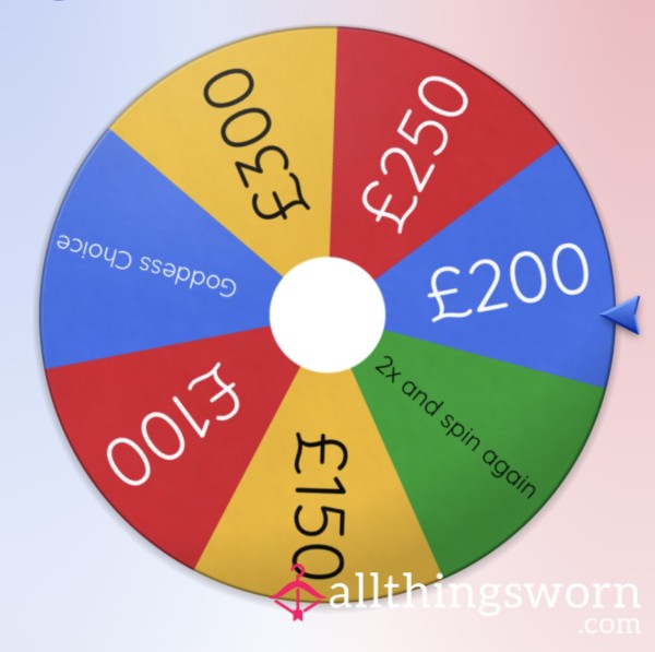 SPIN THE WHEEL- LARGE WALLET DRAIN🫦