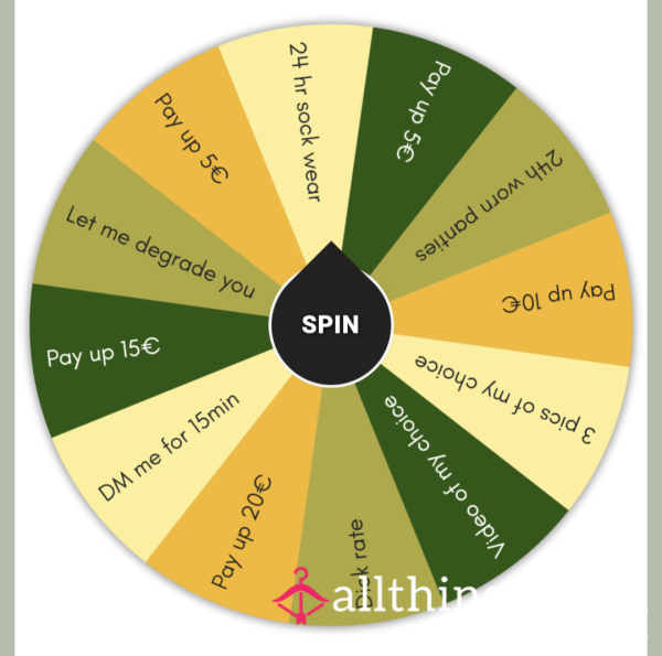 🎡 Spin The Wheel – Let Fate Decide 😈