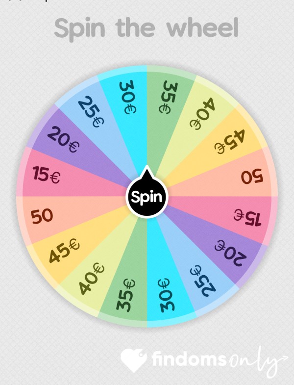 Spin The Wheel - Normal édition (max 50€)