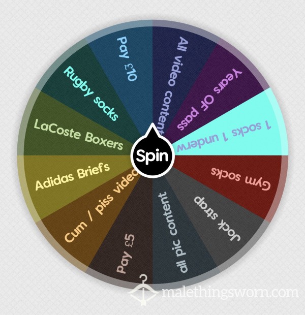 Spin The Wheel Of Reward & Win Or Forfeit!