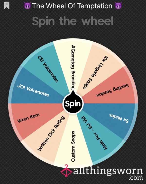 💫Spin The Wheel Of Temptation💫