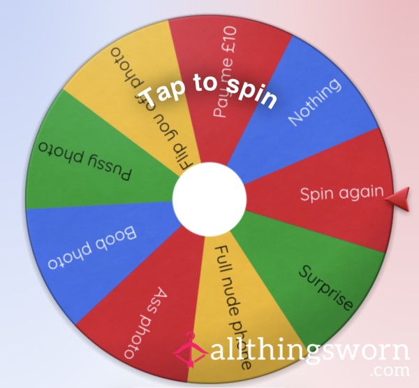 Spin The Wheel Photo Addition