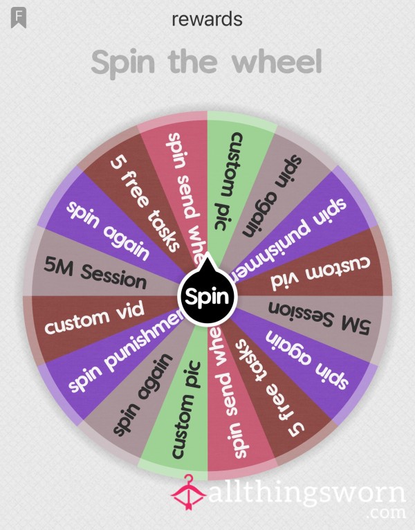 Spin The Wheel - Rewards