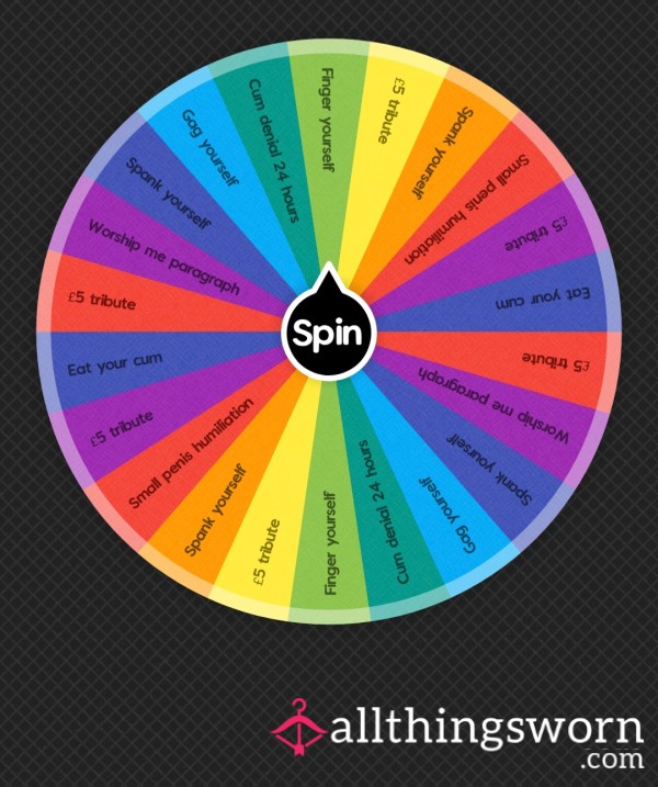 Spin The Wheel Sissy Version