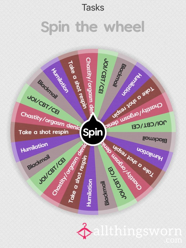 Spin The Wheel - Tasks