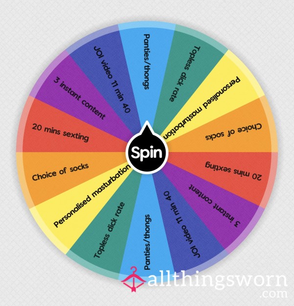 Spin The Wheel Twice… Keep Your Favourite 😏😈🎡