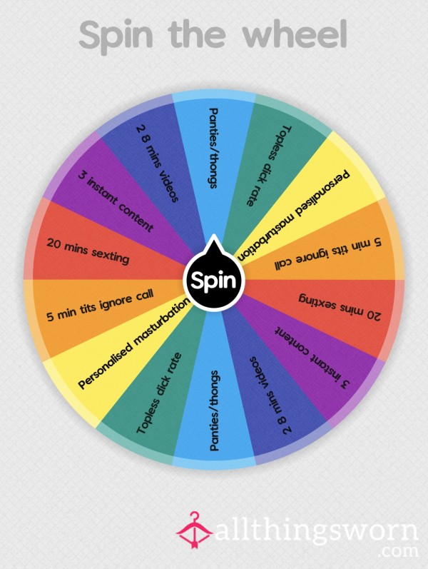 Spin The Wheel Twice… Keep Your Favourite 😏😈🎡