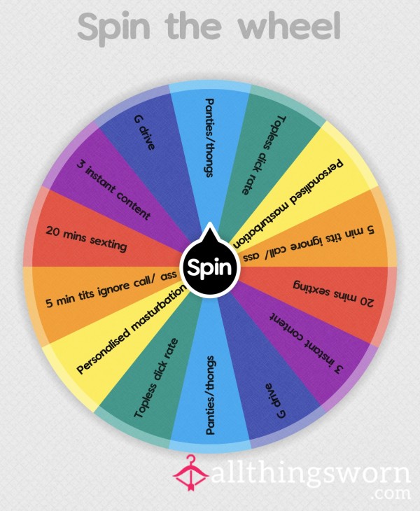 Spin The Wheel Twice… Keep Your Favourite 😏😈🎡