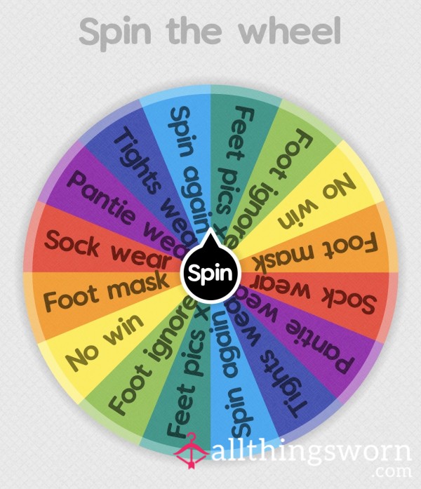 Spin The Wheel - Weekend Only