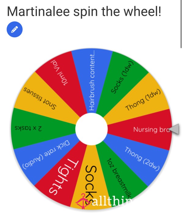 Spin The Wheel With Me👀🤪