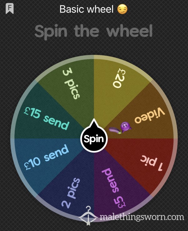 Spin To Win!! 🍆💦