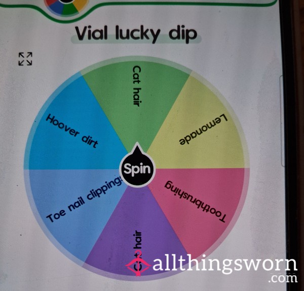 Spin To Win Vial