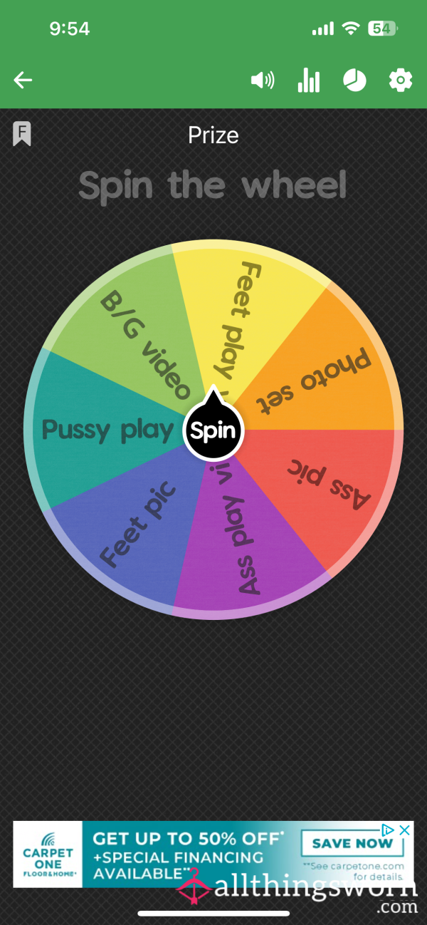 Spin Wheel!!